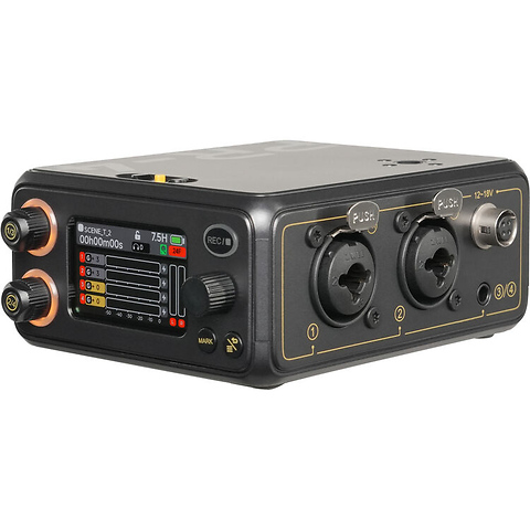 PR-4 Portable 4-Input / 6-Track 32-Bit Float Field Recorder Image 6