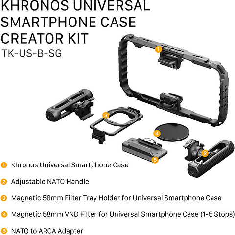 Khronos Universal Smartphone Case Creator Kit (Space Gray) Image 4