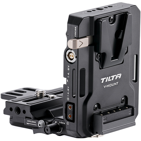 Mini PD V-Mount Battery Plate with Adjustable Arca Receiver Kit Image 0