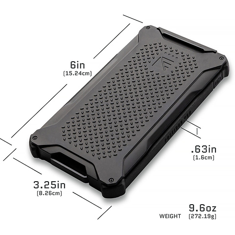 Poseidon Pro Power Bank (10,000mAh, Black) Image 3