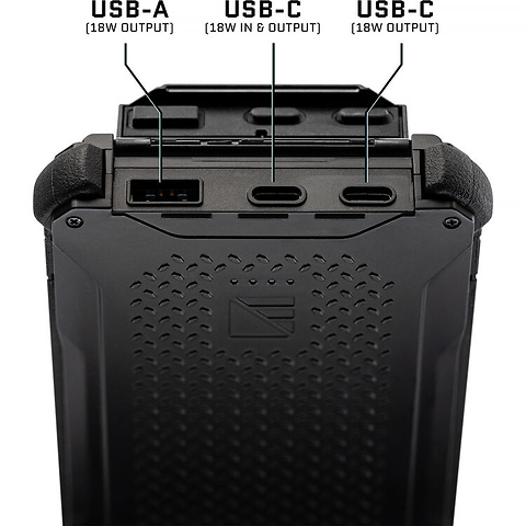Poseidon Pro Power Bank (10,000mAh, Black) Image 5