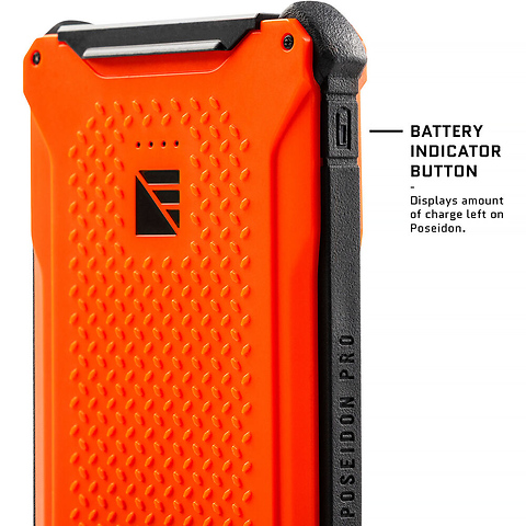Poseidon Pro Power Bank (10,000mAh, Hi-Vis Orange) Image 6