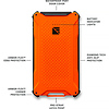 Poseidon Pro Power Bank (10,000mAh, Hi-Vis Orange) Thumbnail 2