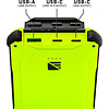 Poseidon Pro Power Bank (10,000mAh, Hi-Vis Green) Thumbnail 5