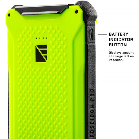Poseidon Pro Power Bank (10,000mAh, Hi-Vis Green) Image 6