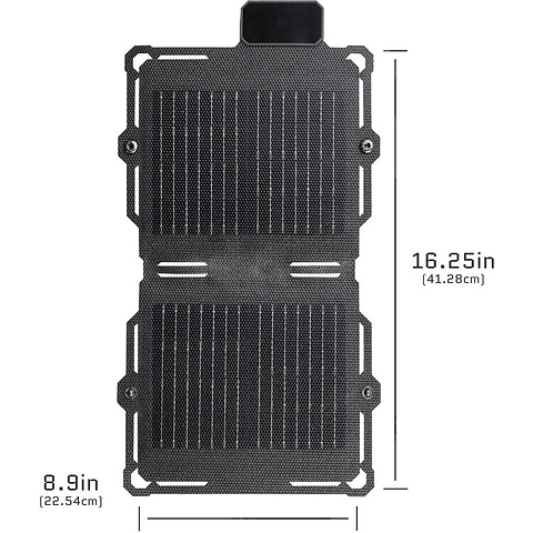 Spectre 8W Folding Solar Panel (Gray) Image 6