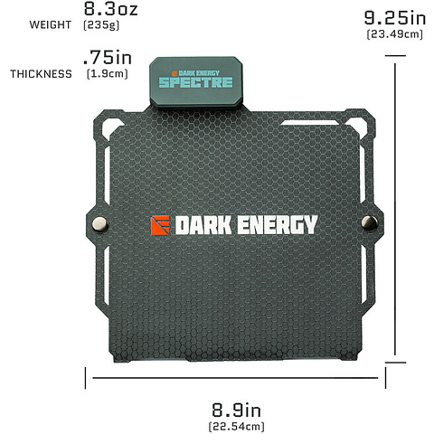 Spectre 8W Folding Solar Panel (Gray) Image 7