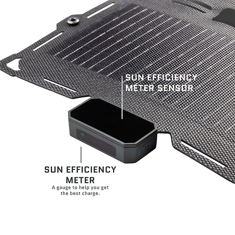 Spectre 18W Folding Solar Panel (Gray) Image 6