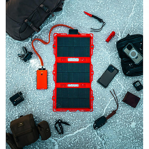 Spectre 18W Folding Solar Panel (Orange) Image 8