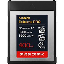 400GB Extreme PRO CFexpress 4.0 Type B Memory Card Image 0