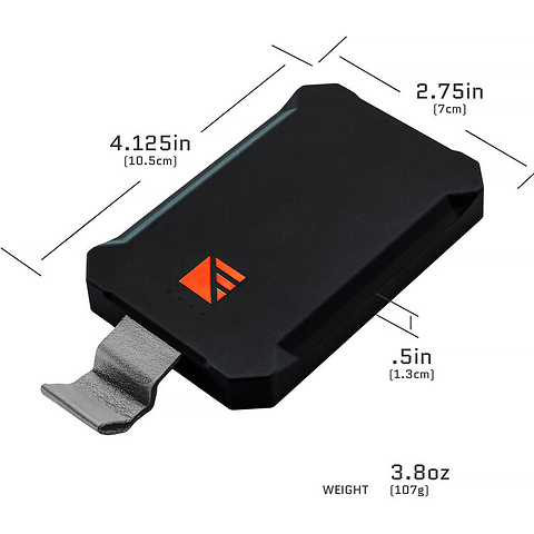 Poseidon Nano Power Bank (3000mAh, Black) Image 4