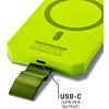 Poseidon Nano Power Bank (3000mAh, Hi-Vis Green) Thumbnail 5
