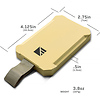 Poseidon Nano Power Bank (3000mAh, Desert Tan) Thumbnail 4