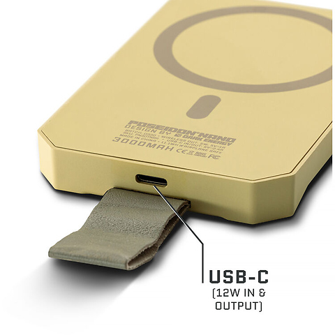 Poseidon Nano Power Bank (3000mAh, Desert Tan) Image 5