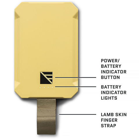 Poseidon Nano Power Bank (3000mAh, Desert Tan) Image 2