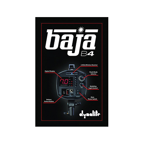 Baja B4 Battery Powered 2-Monolight Kit - Pre-Owned Image 2