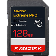 128GB Extreme PRO UHS-II SDXC Memory Card Image 0