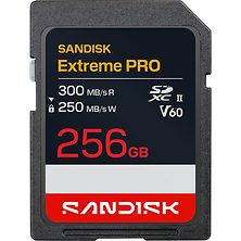 256GB Extreme PRO UHS-II SDXC Memory Card Image 0