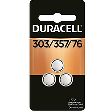 D303/357 1.5V Watch/Electronic Silver Oxide Battery (3 Pack) Image 0