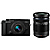 PEN Mirrorless Camera with 14-42mm III and 40-150mm R Lenses (Black)