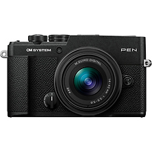 PEN Mirrorless Camera with 14-42mm III Lens (Black) Image 0