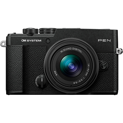 PEN Mirrorless Camera with 14-42mm III Lens (Black) Image 0