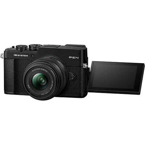 PEN Mirrorless Camera with 14-42mm III Lens (Black) Image 5