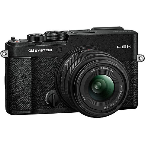 PEN Mirrorless Camera with 14-42mm III Lens (Black) Image 6