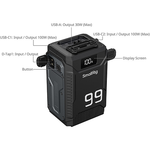 T99 V-Mount Power Bank (99Wh) Image 1