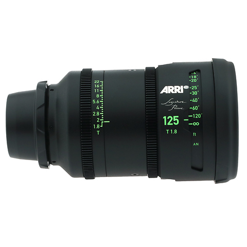 Signature Prime 125mm T1.8 Lens PL, LPL, LDS-2 Mount (Focus Marks in Feet) - Pre-Owned Image 1