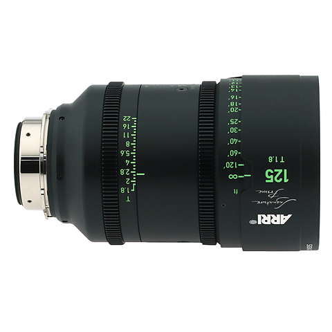 Signature Prime 125mm T1.8 Lens PL, LPL, LDS-2 Mount (Focus Marks in Feet) - Pre-Owned Image 3