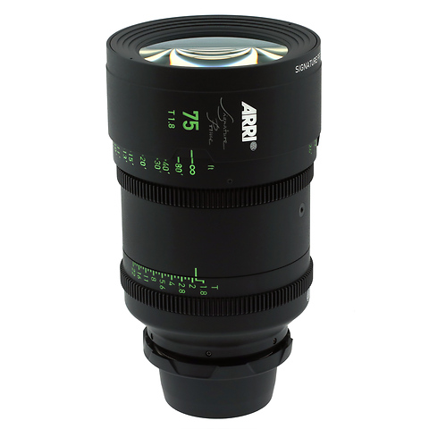 Signature Prime 75mm T1.8 Lens PL, LPL, LDS-2 Mount (Focus Marks in Feet) - Pre-Owned Image 0