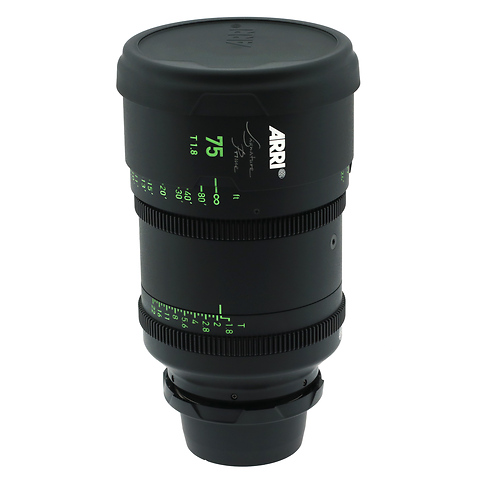 Signature Prime 75mm T1.8 Lens PL, LPL, LDS-2 Mount (Focus Marks in Feet) - Pre-Owned Image 1