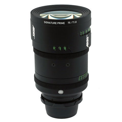 Signature Prime 75mm T1.8 Lens PL, LPL, LDS-2 Mount (Focus Marks in Feet) - Pre-Owned Image 2