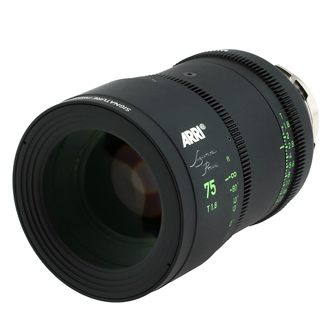 Signature Prime 75mm T1.8 Lens PL, LPL, LDS-2 Mount (Focus Marks in Feet) - Pre-Owned Image 5