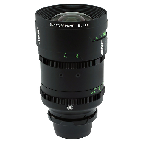 Signature Prime 18mm T1.8 Lens PL, LPL, LDS-2 Mount (Focus Marks in Feet) - Pre-Owned Image 2