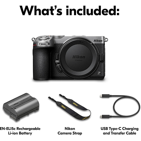 Z5IIC Mirrorless Digital Camera Body (Silver) Image 6