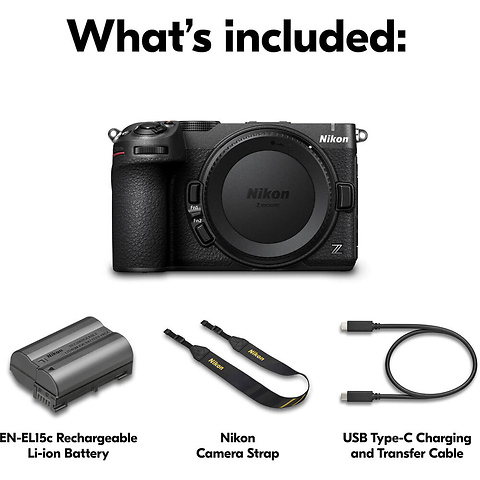Z5IIC Mirrorless Digital Camera Body (Black) Image 6