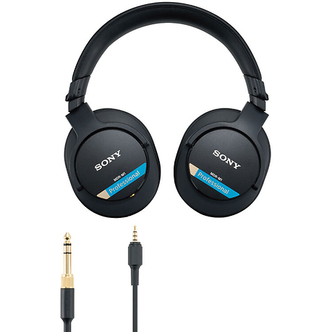 MDR-M1 Closed-Back Over-Ear Reference Monitor Headphones Image 2