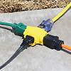 3-Outlet 90 degree Power Block Adapter Thumbnail 2