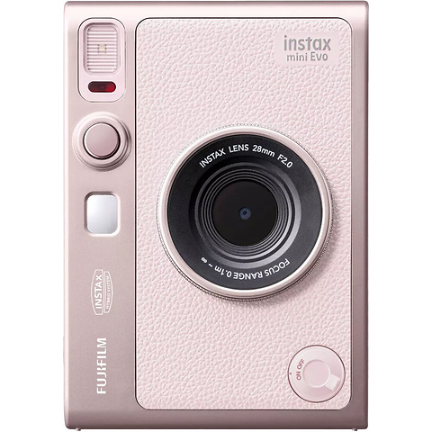INSTAX MINI EVO Hybrid Instant Camera (Gentle Rose) Image 1
