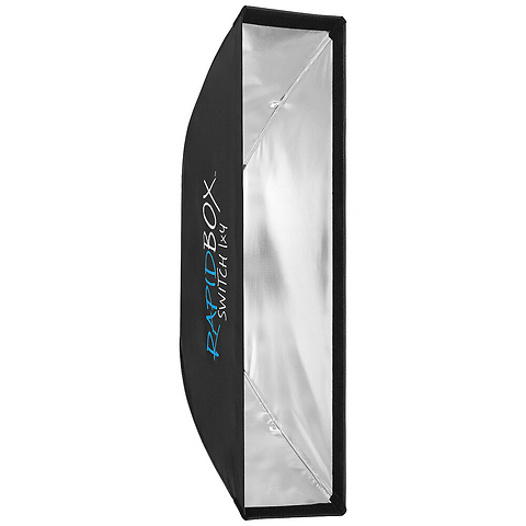 Rapid Box Switch Fold-Flat Strip Softbox with Grid (1 x 4 ft.) Image 6