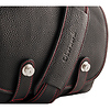 Edward Camera Bag (Full-Grain Leather, Black with Red Stitching) Thumbnail 5