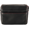 Edward Camera Bag (Full-Grain Leather, Black with Red Stitching) Thumbnail 1