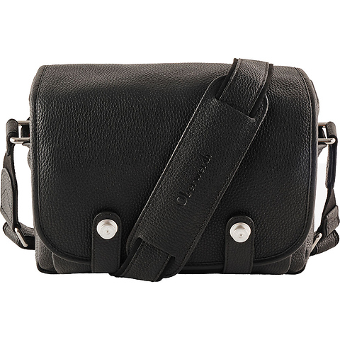 Edward Camera Bag (Full-Grain Leather, Black) Image 0