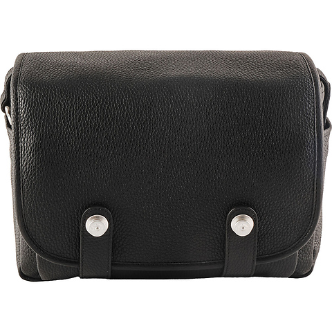 Edward Camera Bag (Full-Grain Leather, Black) Image 2