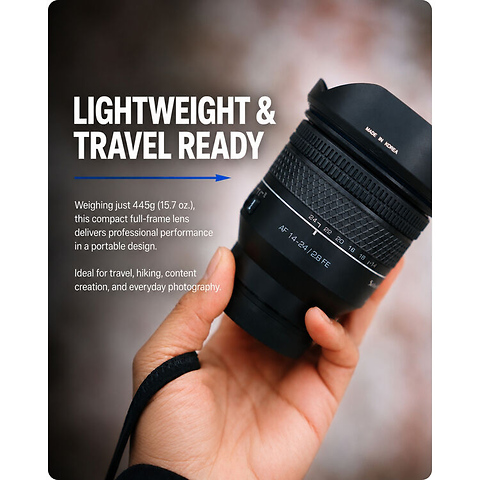 AF 14-24mm f/2.8 Lens for Sony E Image 3