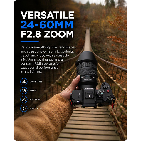AF 24-60mm f/2.8 Lens for Sony E Image 6
