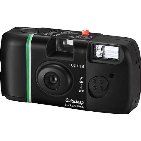 QuickSnap Black and White One-Time-Use Disposable Camera (27 Exposures) Image 0