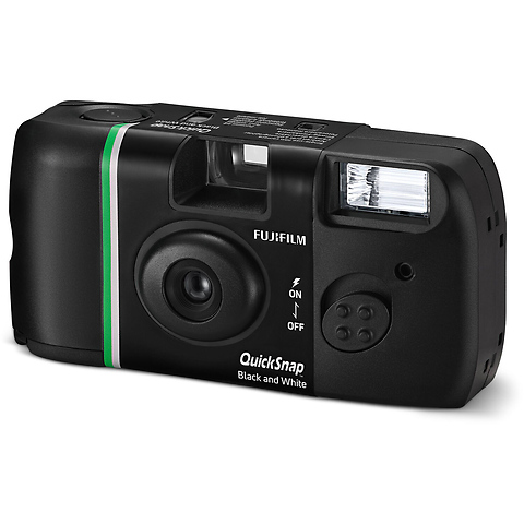 QuickSnap Black and White One-Time-Use Disposable Camera (27 Exposures) Image 3